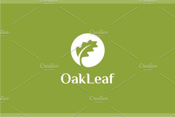 Oak Leaf Logo - Oak Leaf Logo ~ Logo Templates ~ Creative Market