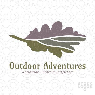 Oak Leaf Logo - Outdoor Adventures Guide & Outfitter Landscape Oak Leaf | Design ...