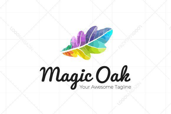 Oak Leaf Logo - Leaf Oak Logo Template ~ Logo Templates ~ Creative Market
