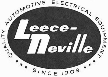 Neville Logo - Leece Neville Old