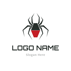 Spider -Girl Logo - Free Spider Logo Designs | DesignEvo Logo Maker