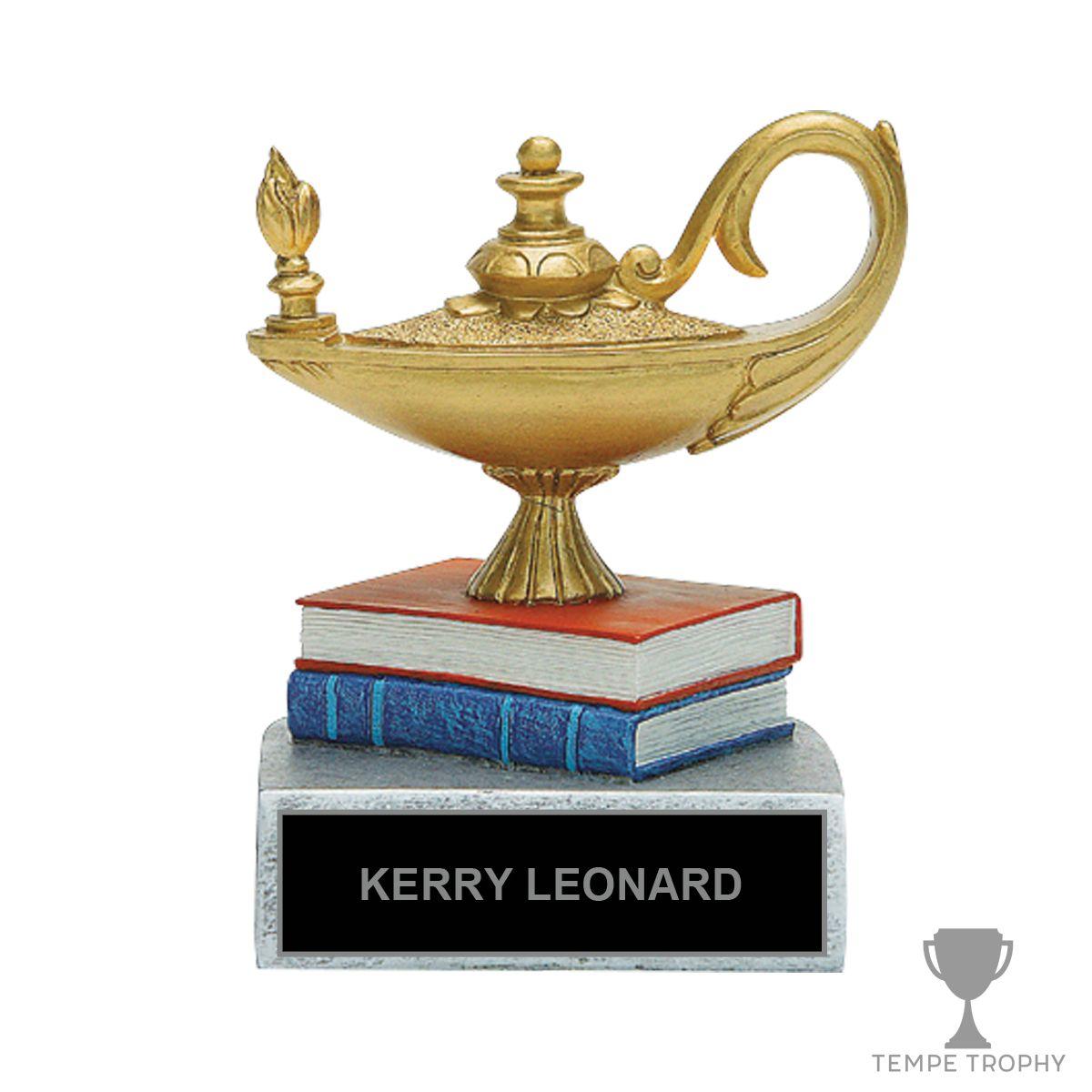 Lamp of Knowledge Logo - Lamp of Knowledge Trophy | Tempe Trophy