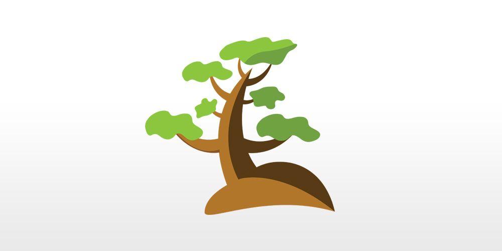 Bonsai Logo - Bonsai Tree Logo Icon Design | MKELS.COM