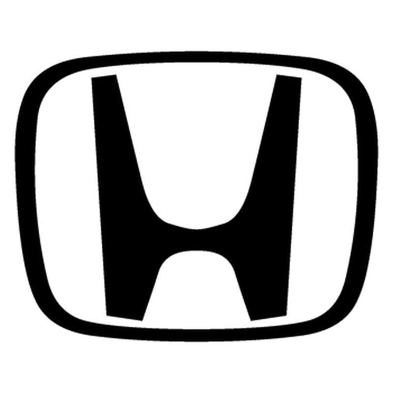 Grey Honda Logo - Honda Logo Decal