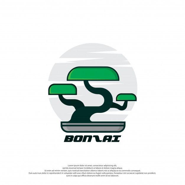 Bonsai Logo - Bonsai logo Vector | Premium Download
