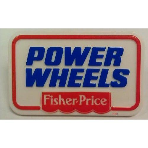 Power Wheel Logo - Power Wheels Large Power Wheel Emblem 00801-1518 - KidsWheels
