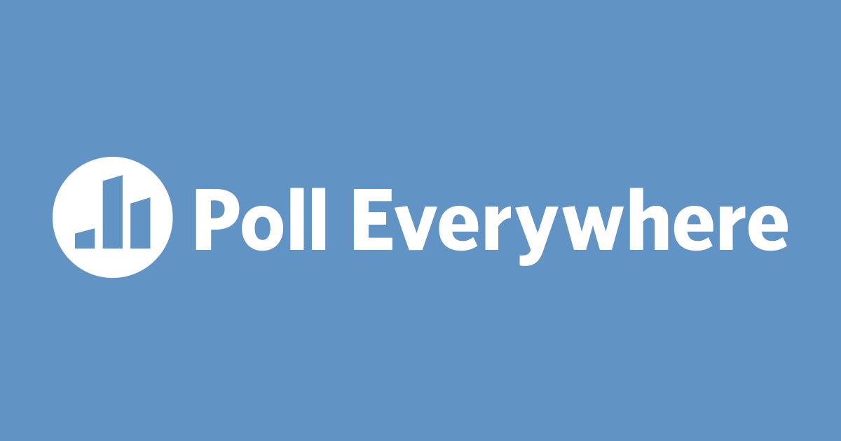 Poll Everywhere Logo - Log In | Poll Everywhere
