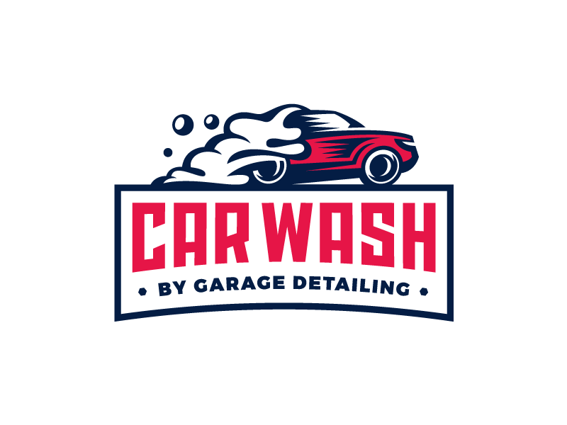 Automotive Garage Logo - Car Wash by garage detailing. Dribbble. Logos, Company logo
