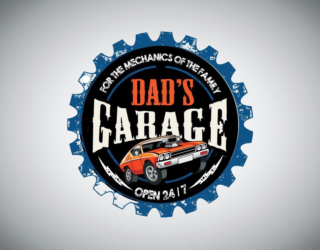 Automotive Garage Logo - Logo Design Family Business. CW Design Graphic And Web Design