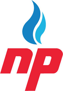 Red Gas Logo - NP Gas - NP