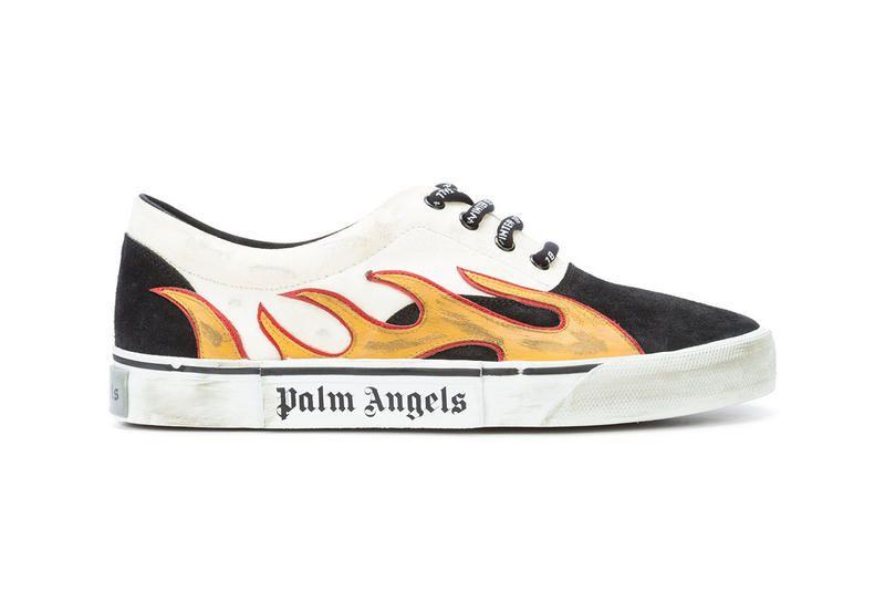 Hypebeast Flame Logo - Palm Angels Flame Sneakers for Fall/Winter 2018 | HYPEBEAST