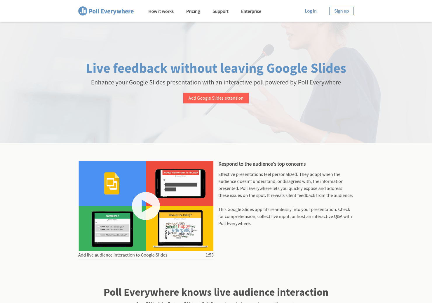 Poll Everywhere Logo - Live feedback without leaving Google Slides | Poll Everywhere
