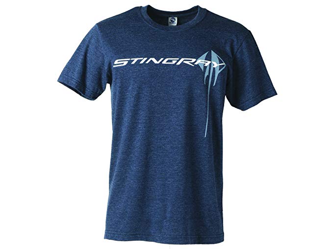 Stingray Clothing Logo - Corvette C7 Stingray Chest Logo T Shirt: Clothing
