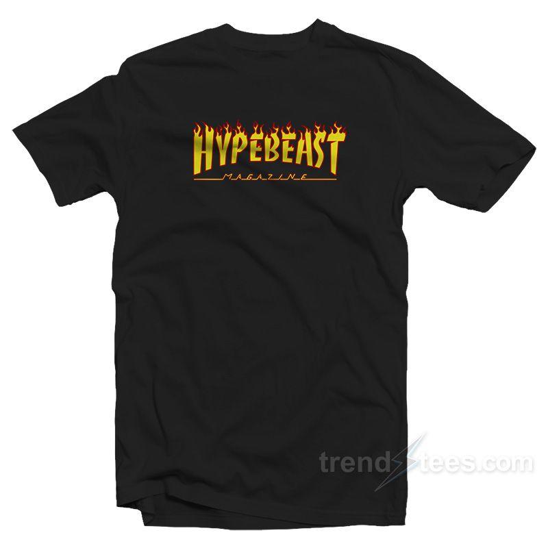 Hypebeast Flame Logo - Hypebeast Flame T Shirt Cheap Trendy Clothes