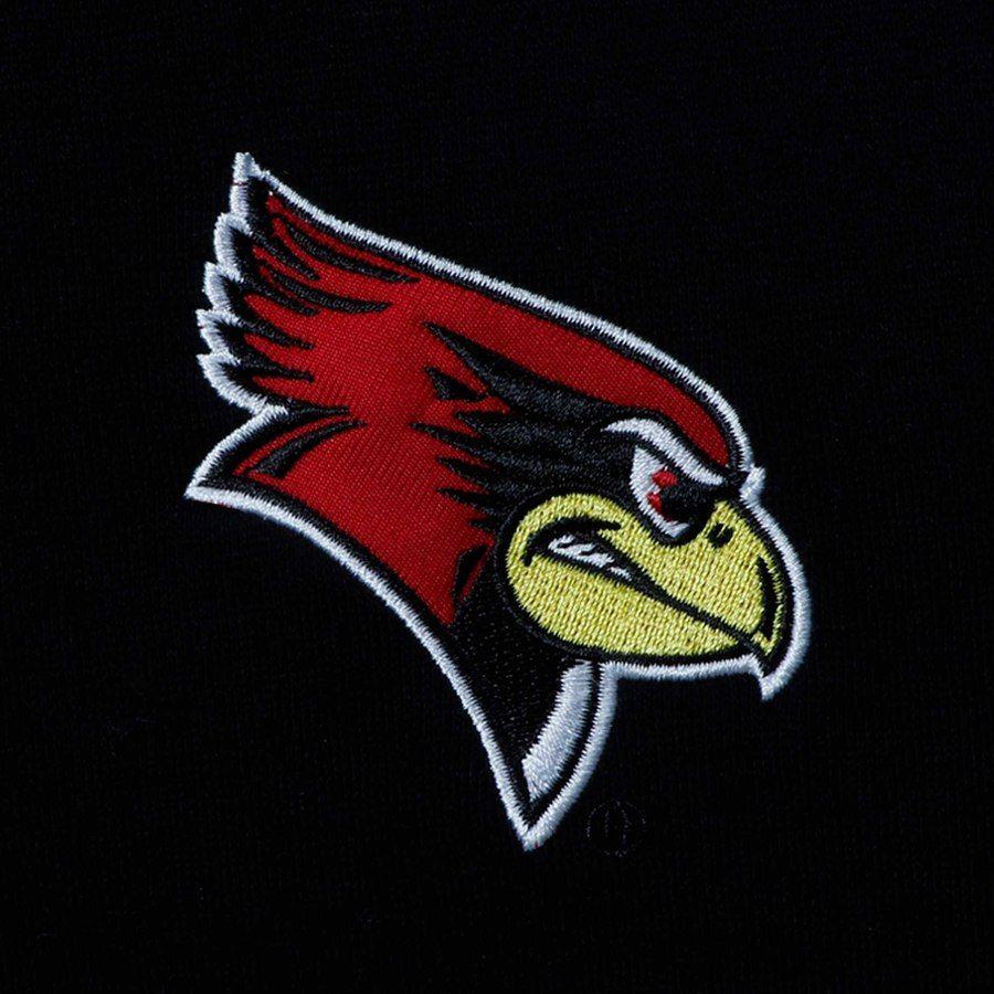 Illinois State Redbirds Logo - Colosseum Illinois State Redbirds Black Team Logo Quarter Zip
