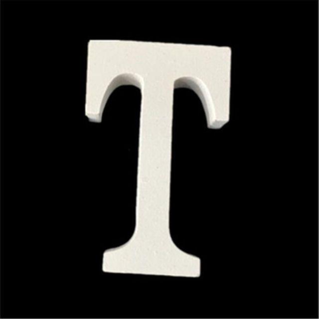 White Letter T Logo - White Wooden Alphabet Letters Bridal Wedding Birthday Home Decor