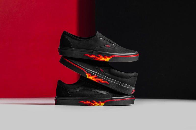 Hypebeast Flame Logo - Vans Gets Fired Up With Flame Wall Collection