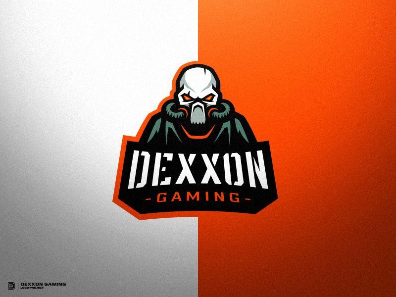 Red Gas Logo - Dexxon Gaming Gas Mask Logo