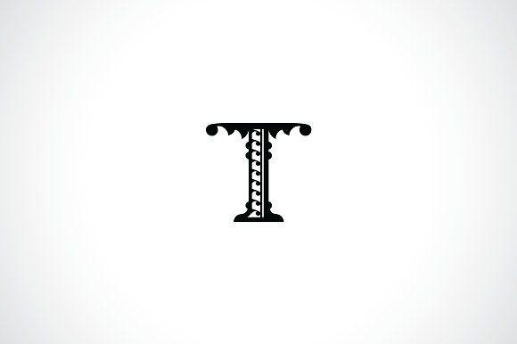 White Letter T Logo - Letter T Logo Template ~ Logo Templates ~ Creative Market