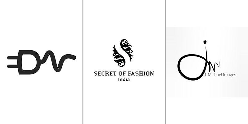 Black and White Fashion Logo - Effective, Eye Catching Black on White Logos