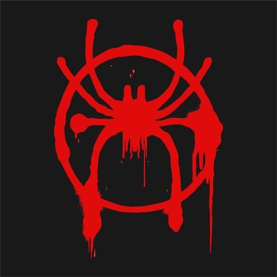 Spider Logo - Spider Verse logo vector / DIGITAL DOWNLOAD | Etsy