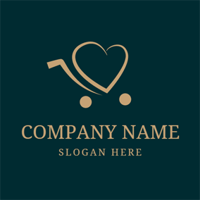 Yellow Heart Company Logo - Free Heart Logo Designs. DesignEvo Logo Maker