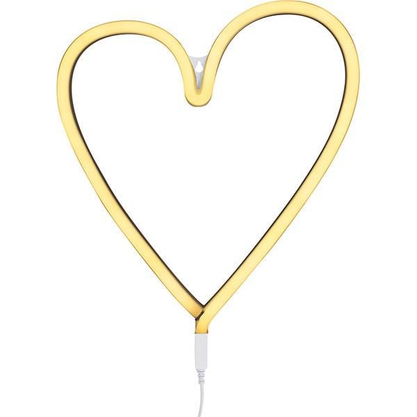 Yellow Heart Company Logo - Little Lovely Company Neon Style Light
