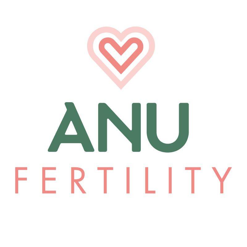 Yellow Heart Company Logo - Feminine, Playful, It Company Logo Design for ANU Fertility