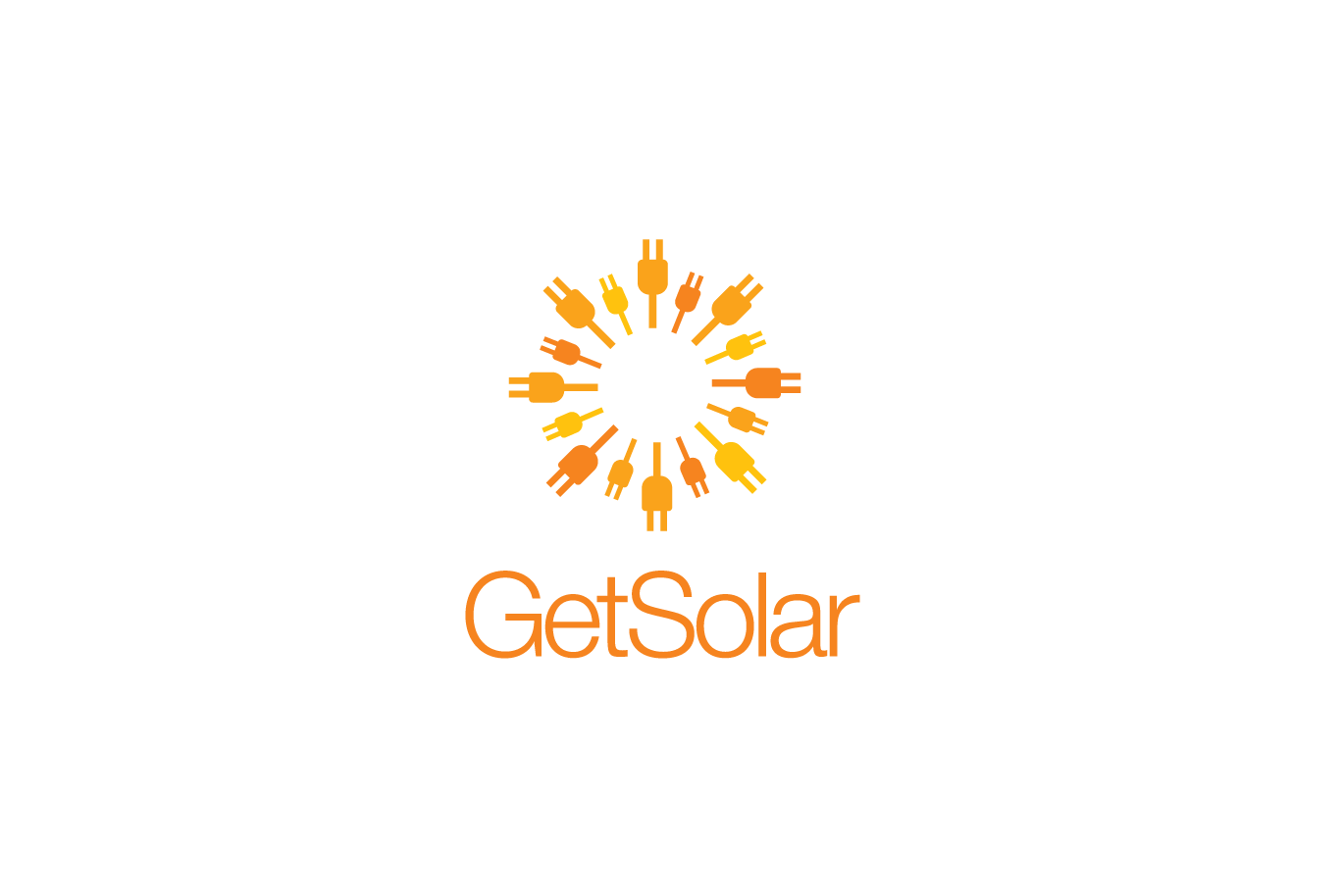 Plug Logo - Get Solar – Plug Sun Logo | Logo Cowboy