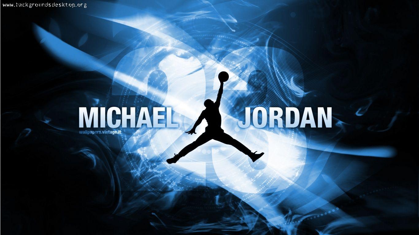 Blue Jordan Logo - 34 HD Air Jordan Logo Wallpapers For Free Download