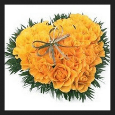 Yellow Heart Company Logo - Yellow Heart Flowers at Rs 3250 /piece | Fresh Flower | ID: 18480230112