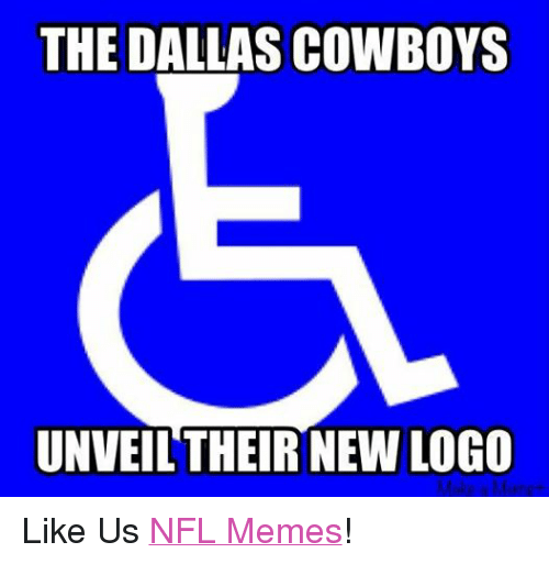 Me On Facebook Like Logo - The DALLAS COWBOYS UNVEIL THEIR NEW LOGO Like Us NFL Memes! | Dallas ...