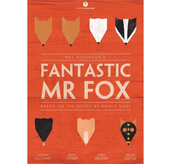 Fantastic Mr. Fox Logo - Fantastic Mr. Fox Archives - Home of the Alternative Movie Poster -AMP-