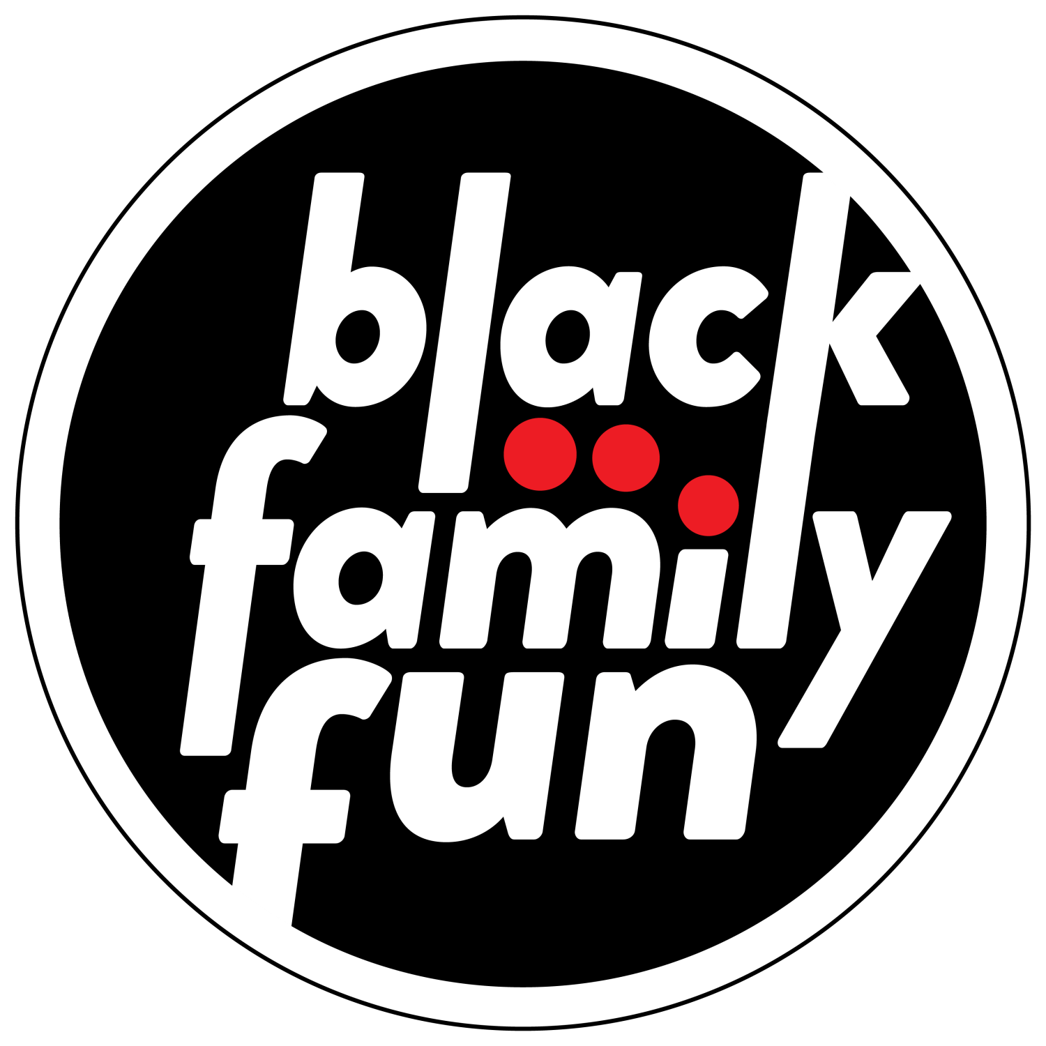 Black Family Logo - Family