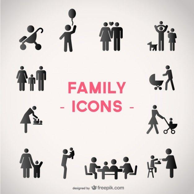 Black Family Logo - Black family icons Vector | Free Download