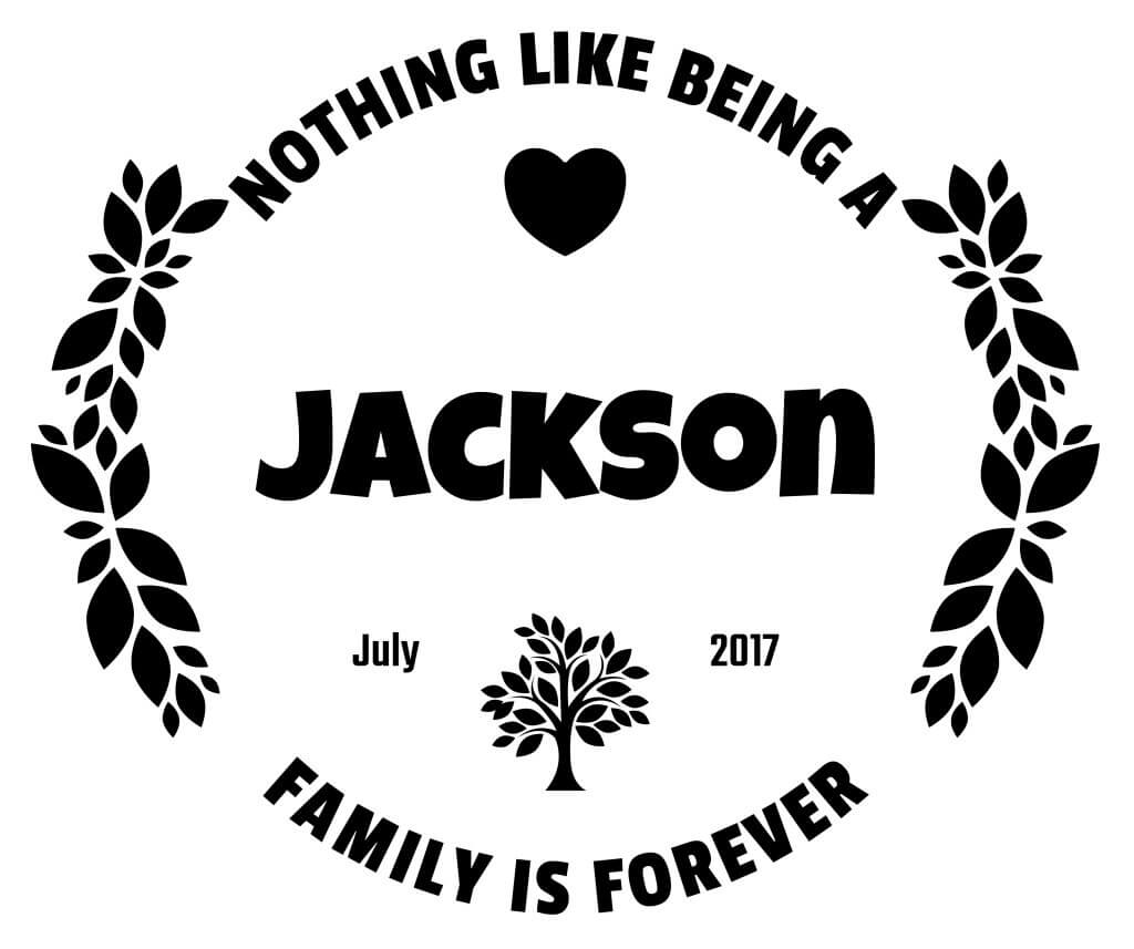 Black Family Logo - Family Reunion Shirts - Create and Download FREE Designs | Placeit