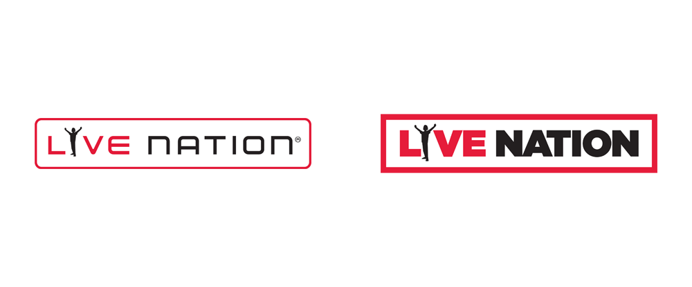 Red Live Logo - Brand New: New Logo for Live Nation