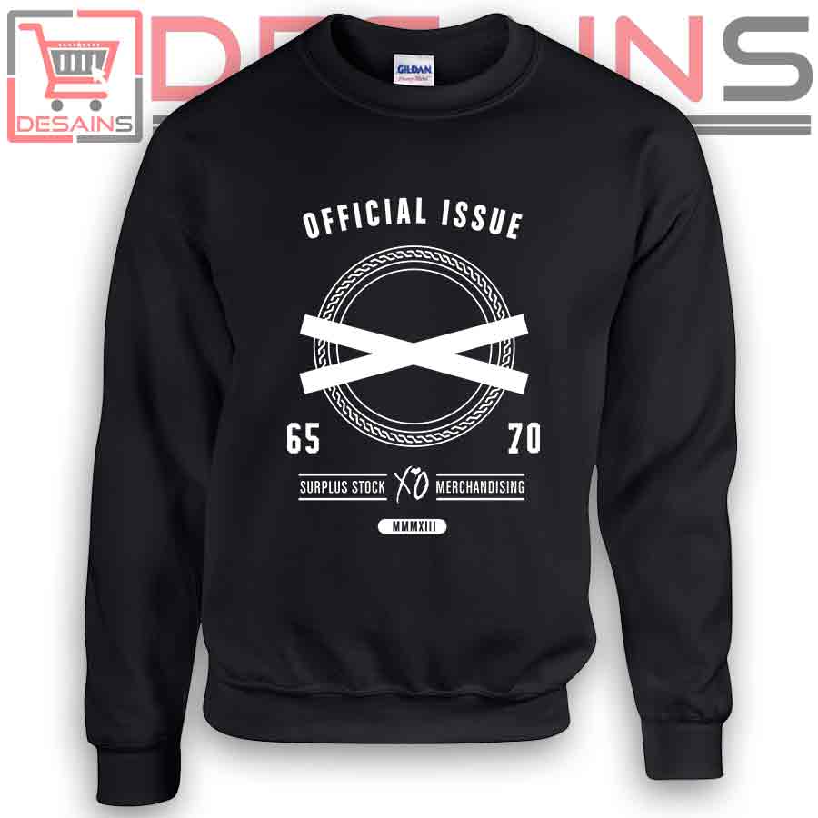 Official Issue Xo Logo - Sweatshirt Official Issue XO the Weeknd Sweater Womens Sweater Mens
