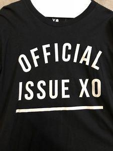 Official Issue Xo Logo - THE WEEKND OFFICIAL ISSUE XO LONGSLEEVE T SHIRT (SIZE MEDIUM)