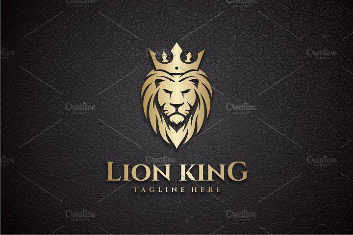 Lion King Logo - Lion king logo Photos, Graphics, Fonts, Themes, Templates ~ Creative ...