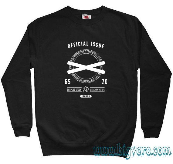 Official Issue Xo Logo - Official Issue XO the Weeknd Sweatshirt Size S-XXL | Cool Tshirt ...