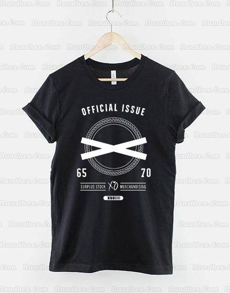 Official Issue Xo Logo - Official Issue XO The Weeknd OVOXO T Shirt Nandhes.com