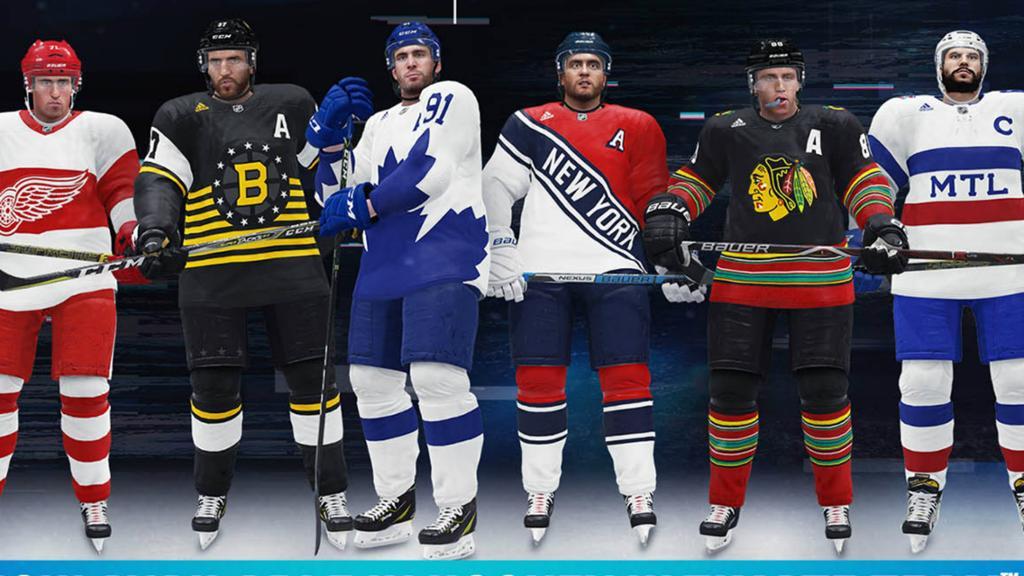 Hockey Team NHL 13 Create a Logo - EA Sports, adidas team up for Digital 6 jerseys for NHL 19