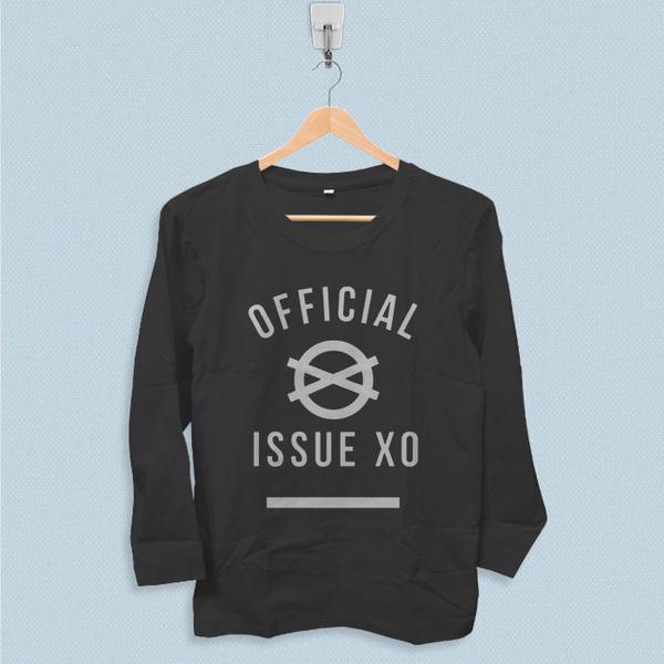 Official Issue Xo Logo - Long Sleeve T-shirt - Official Issue XO Logo – Teeshopee