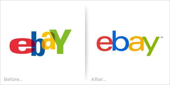 Find Us On eBay Logo - 10x Notable Logo Updates for 2013 - stripey - stripey