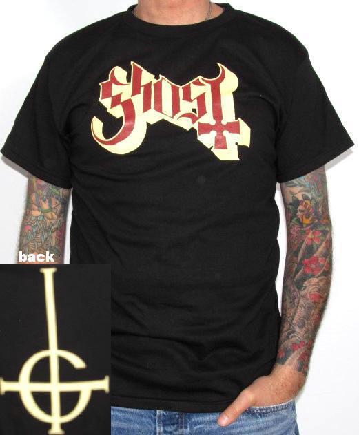 Ghost Red Logo - Ghost T-Shirt - Classic Logo Red
