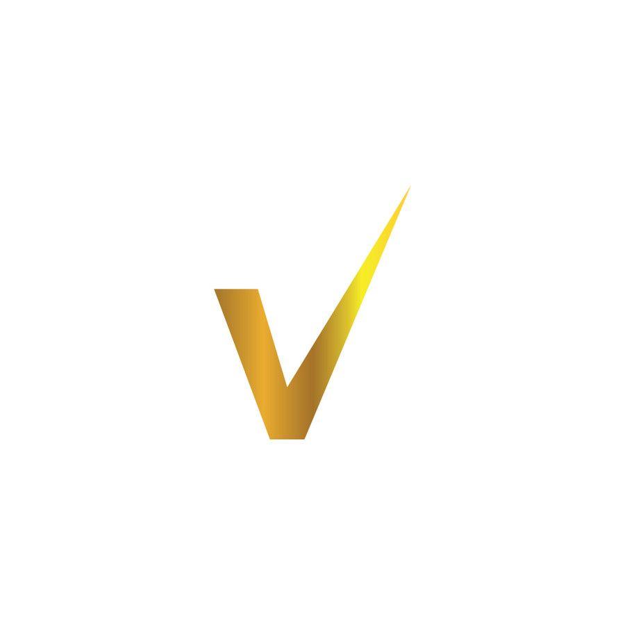 Letter V Logo - Entry #53 by Jobuza for ELEGANT AND UNIQUE LOGO FOR LETTER 