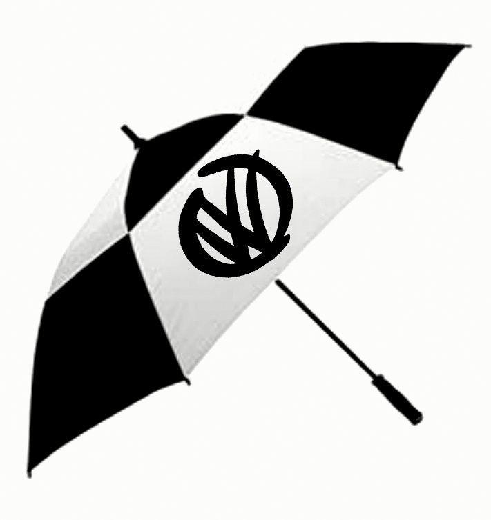 Graffiti VW Logo - Volkswagen VW Graffiti logo design Umbrella Parasol printed from my ...