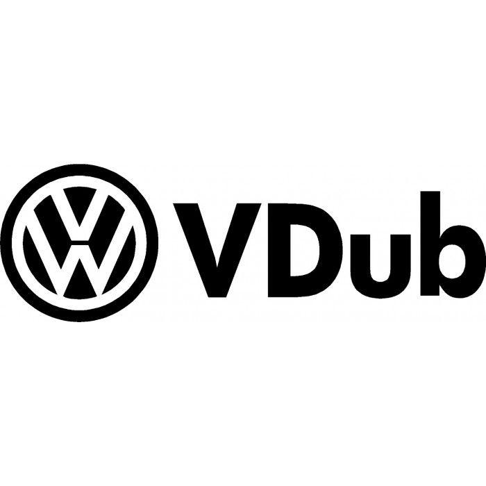 Graffiti VW Logo - Vw DUB Drift logo ver1 - Car and boat stickers logos and vinyl letters