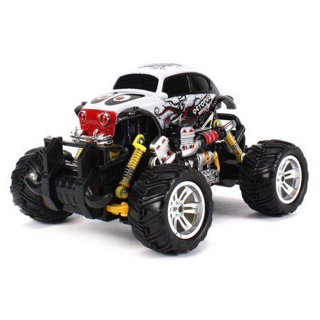 Graffiti VW Logo - Graffiti Volkswagen Beetle RC Off Road Monster Truck 1:18 Scale 4